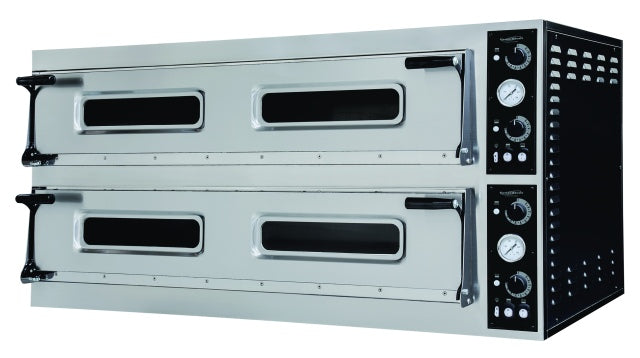 Pizzaofen doppelt mit Bratplatten 2 x 6