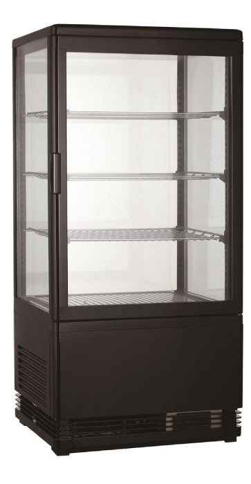 Kuchentheke 68 Liter Schwarz