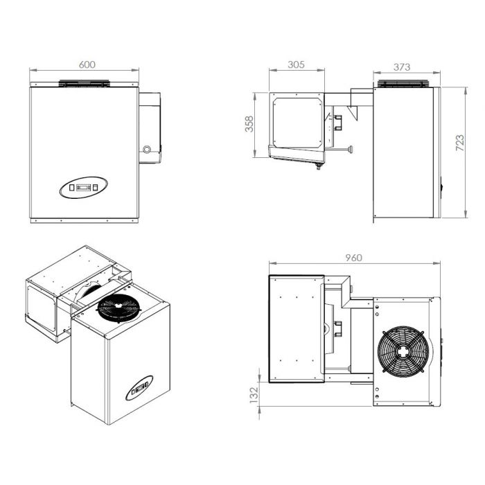 KÜHLAGGREGATE HUCKEPACK 9,1-13 M3