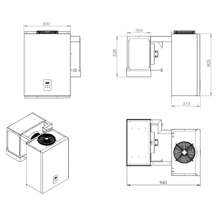 KÜHLAGGREGATE HUCKEPACK 13,1-18 M3