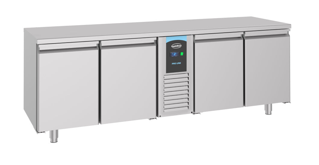 700 Kühltisch mit 4 Türen, Monoblock, 632 Liter