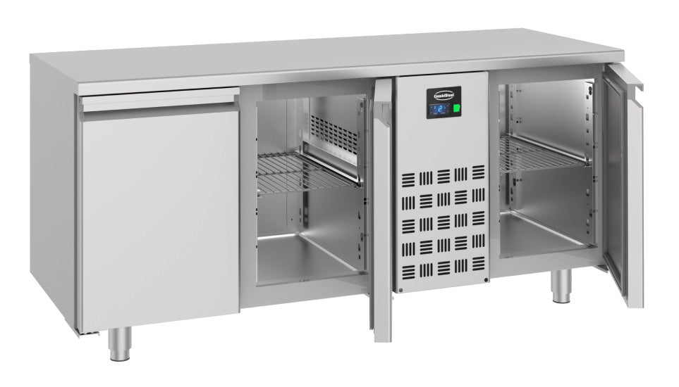 700 Tiefkühltisch mit 3 Türen, Monoblock, Energy Line, 474 Liter