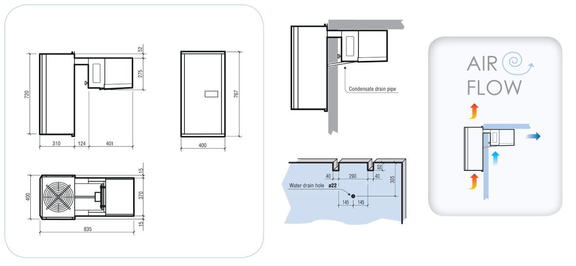 KÜHLAGGREGATE HUCKEPACK 8,2-14,1 M3 SMALL