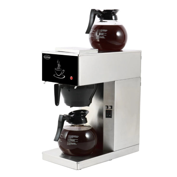 KAFFEEMASCHINE INKL. 2 KAFFEEKANNE AUS GLAS 1.8L