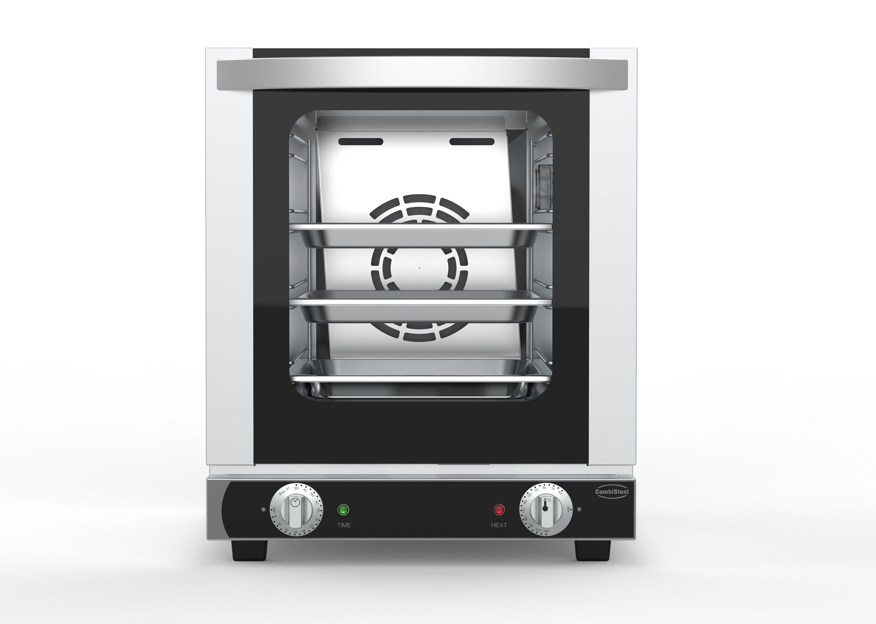 Elektro Konvektionsofen 4x 1/2 GN – 35 L Kompakt-Heißluftofen für Gastronomie