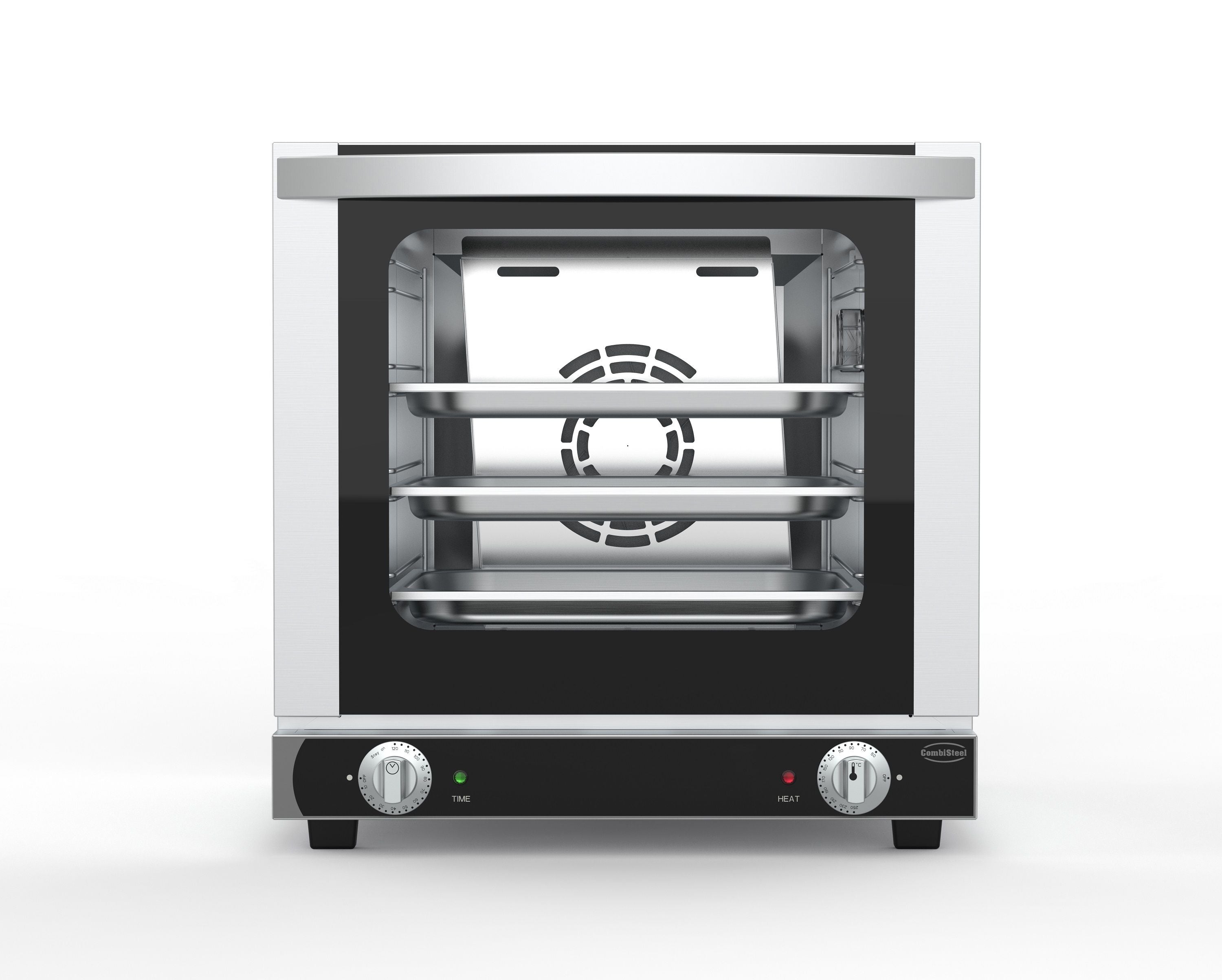 Elektro Konvektionsofen 4x 2/3 GN – 45 L Profi-Heißluftofen für Gastronomie