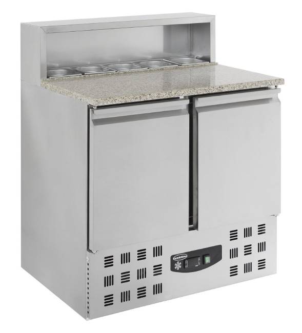 Pizzatisch mit 2 Türen