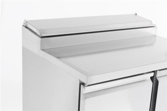 Saladette 2 Türen 5x1/6 GN - Behälter