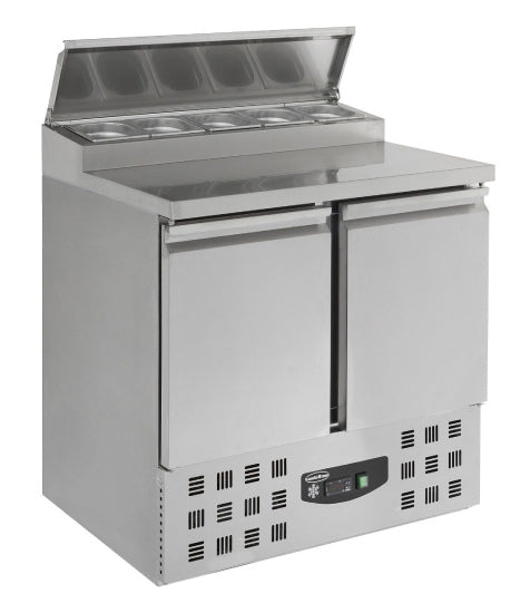 Saladette 2 Türen 5x1/6 GN - Behälter