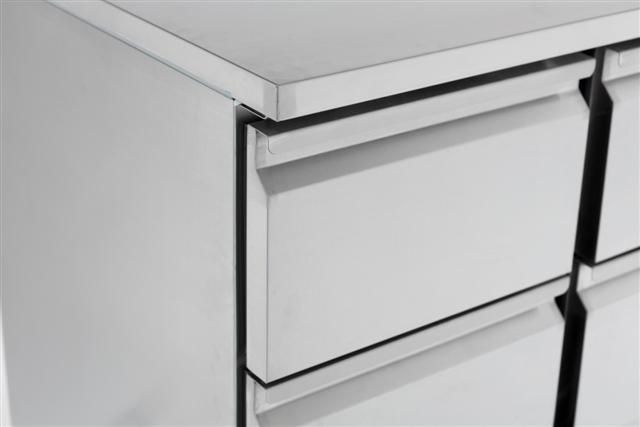 Kühltisch 4 Schubladen 257LTR
