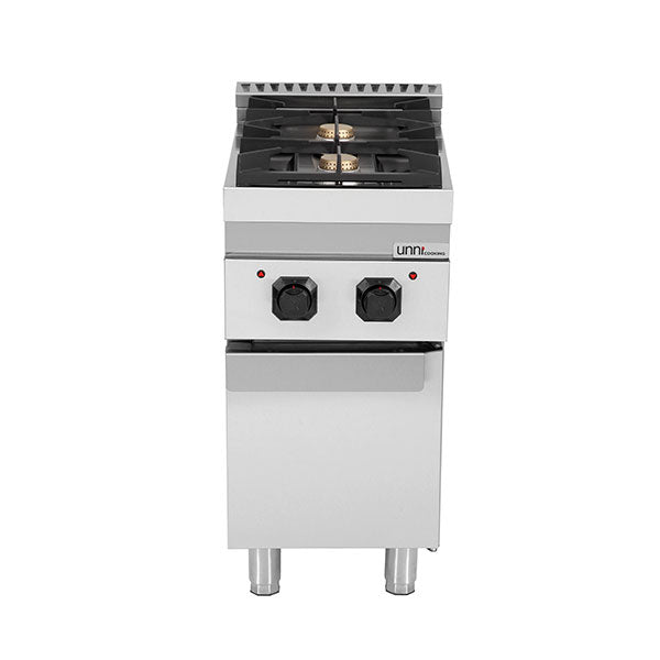 Gasherd mit TÃ¼ren â€“ 13kW â€“ 2 Brenner - G70C10K