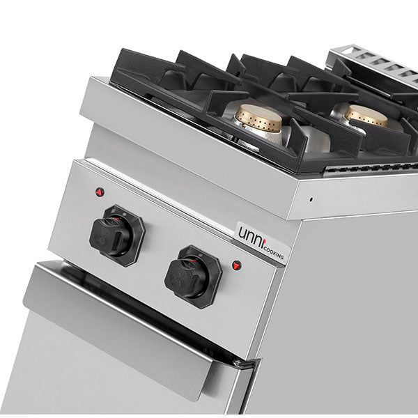 Gasherd mit TÃ¼ren â€“ 13kW â€“ 2 Brenner - G70C10K