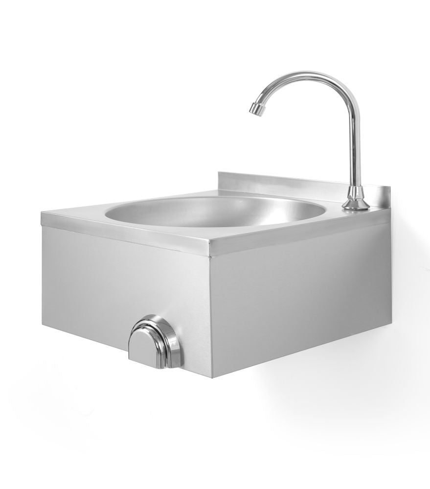 Waschbecken mit Kniebedienung