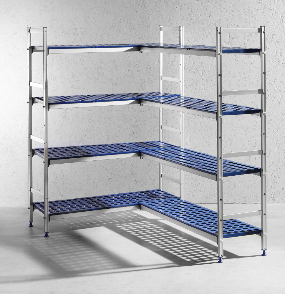 Regalsystem aus Aluminium, HENDI, 1280x405x(H)1685mm