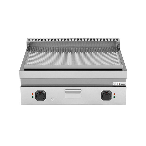 Elektrische Grillplatte â€“ Geriffelt â€“ E70GP20B+G