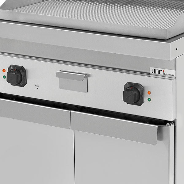 Elektrische Grillplatte â€“ Geriffelt â€“ E70GP20K+G