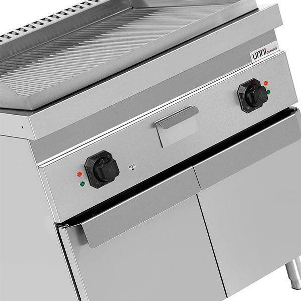 Elektrische Grillplatte â€“ Geriffelt â€“ E70GP20K+G
