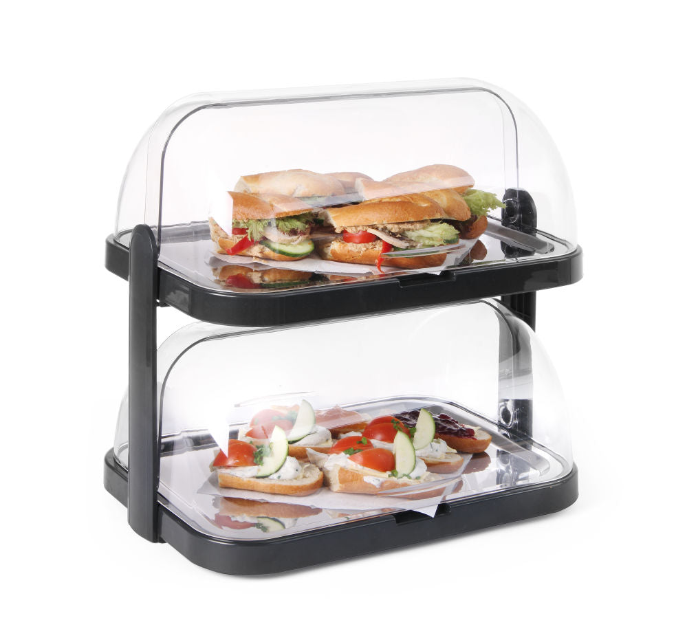 Roll-Top-Kühldisplay doppelt