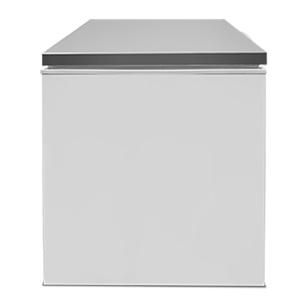 Gefriertruhe 395L WeiÃŸ/Edelstahl -18Â°C bis -25Â°C Statische KÃ¼hlung