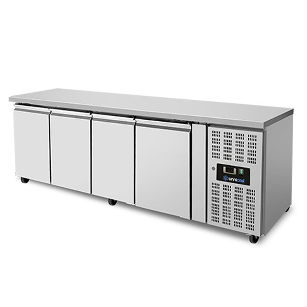 KÃ¼hltheke â€“ 4 TÃ¼ren â€“ ohne Aufsatz - 2230x700x850mm