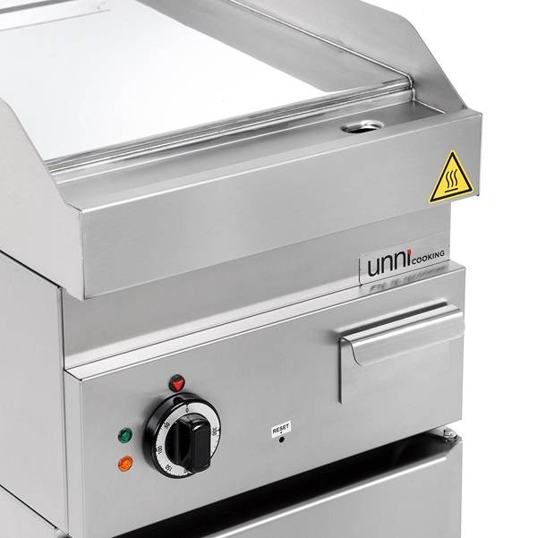 Elektrische Grillplatte - Chrom - E65GP10B-C