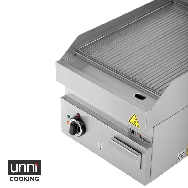 Elektrische Grillplatte â€“ Gerillt â€“ E65GP10B-G