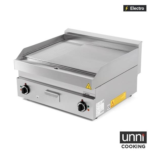 Elektrische Grillplatte â€“ 1/3 gerillt