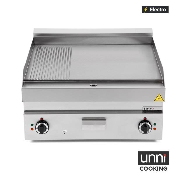 Elektrische Grillplatte â€“ 1/3 gerillt