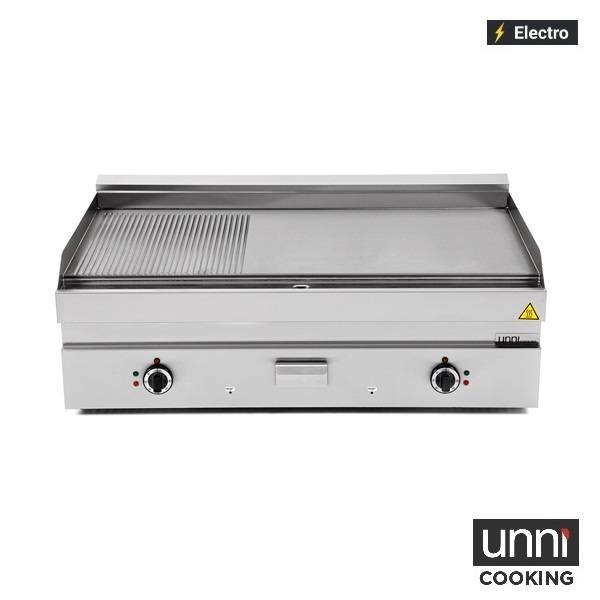 Elektrische Grillplatte â€“ Geriffelt 1/3 â€“ E65GP30B-G