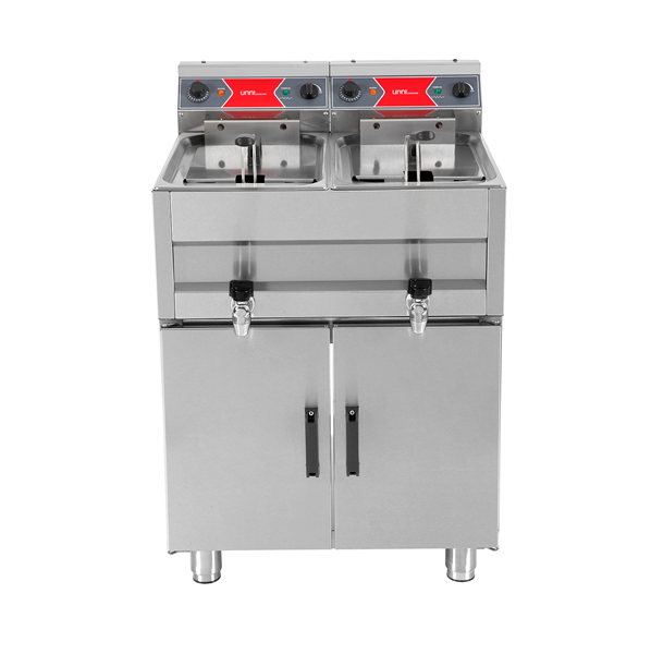 Elektrisch 2x10L 50Â°C/190Â°C 2x9kW (400V)