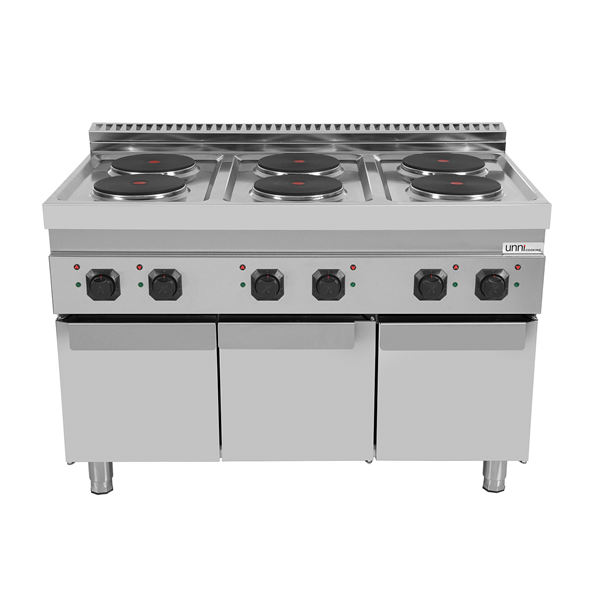 Elektroherd mit TÃ¼ren 6 PL â€“ E70C30-K