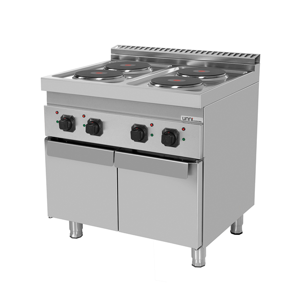 Elektroherd mit TÃ¼ren 4 PL â€“ E70C20-K