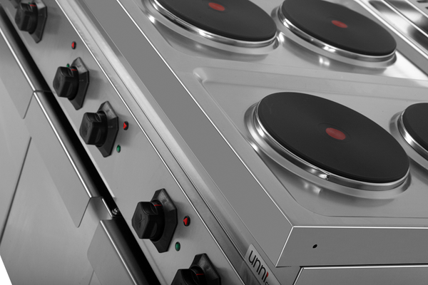 Elektroherd mit TÃ¼ren 6 PL â€“ E70C30-K