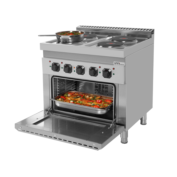 Elektro-Kochfeld 4 PL mit Elektro-Backofen â€“ E70FEO20