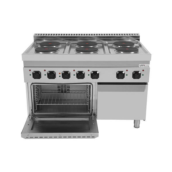 Elektroherd 6 PL mit Elektrobackofen â€“ E70FEO30-K