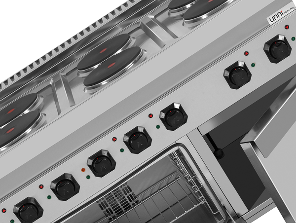 Elektroherd 6 PL mit Elektrobackofen â€“ E70FEO30-K