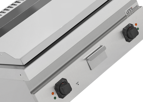 Elektrische Grillplatte â€“ Chrom â€“ E70GP20B+C