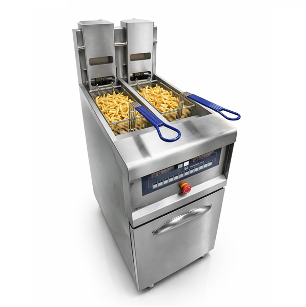 DuoLift Pro Digital Fritteuse â€“ 2Ã—13,5 L â€“ Automatischer Korbheber