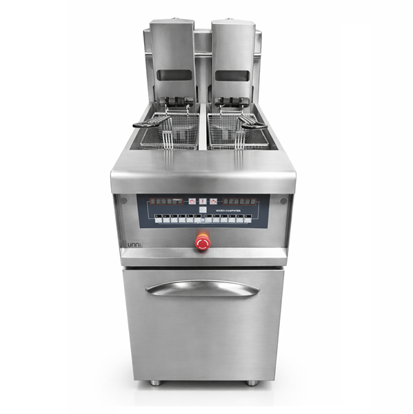 DuoLift Pro Digital Fritteuse â€“ 2Ã—13,5 L â€“ Automatischer Korbheber