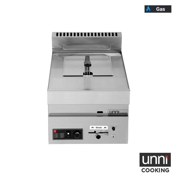 Gasfritteuse 1x8L