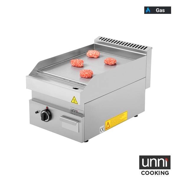 Gas-Griddle - Glatt - G65GP10B+S