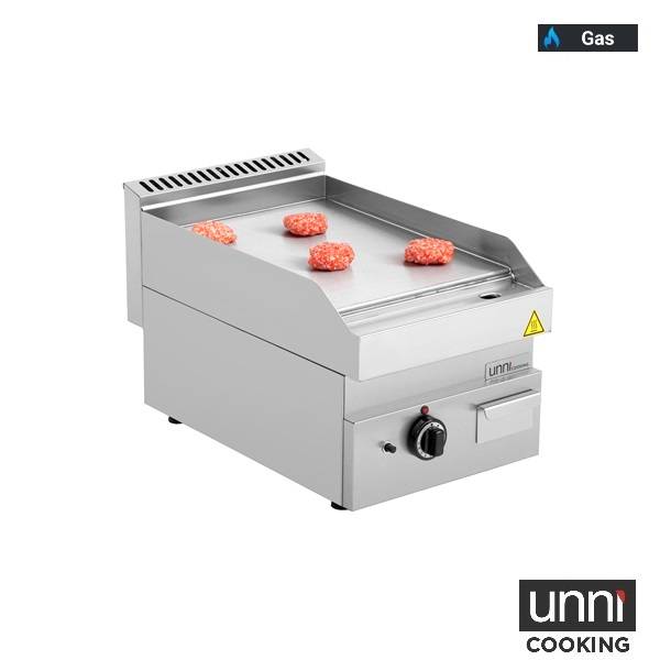 Gas-Griddle - Glatt - G65GP10B+S
