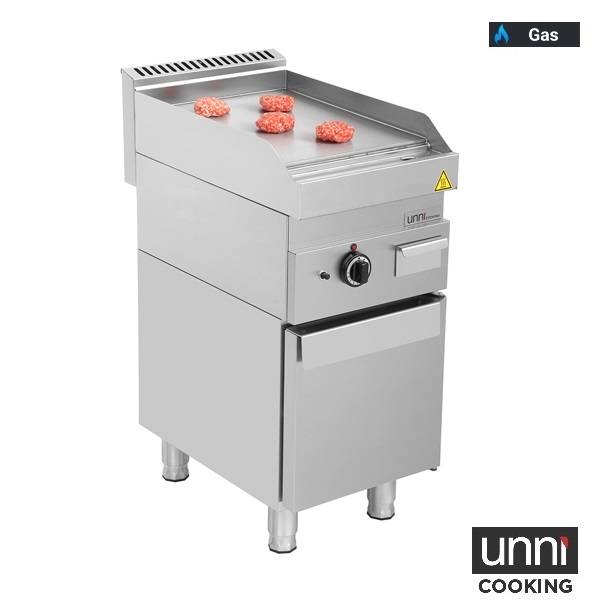 Gas-Griddle - Glatt - G65GP10B+S