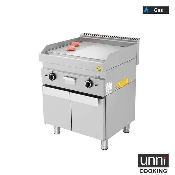 Gas-Griddle â€“ 1/3 GERIFFELT - 2/3 GLATT