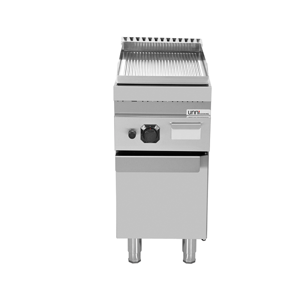 Griddle plate Gas â€“ Grooved/Chrome â€“ G70GP10+GC-K
