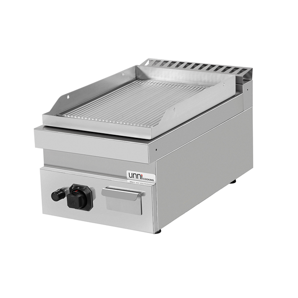 Grillplatte Gas â€“ Geriffelt â€“ G70GP10B+G