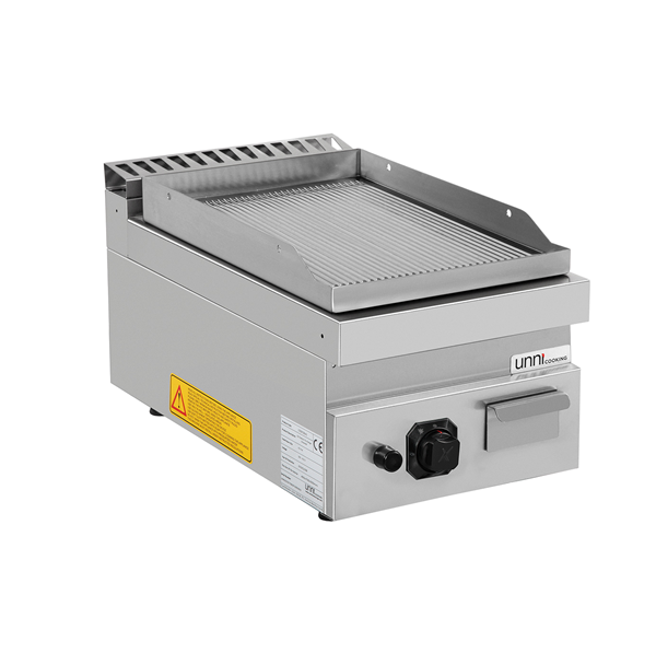 Grillplatte Gas â€“ Geriffelt â€“ G70GP10B+G