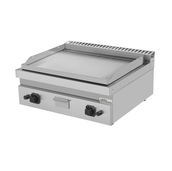 Grillplatte Gas â€“ Gerillt â€“ G70GP20B+G