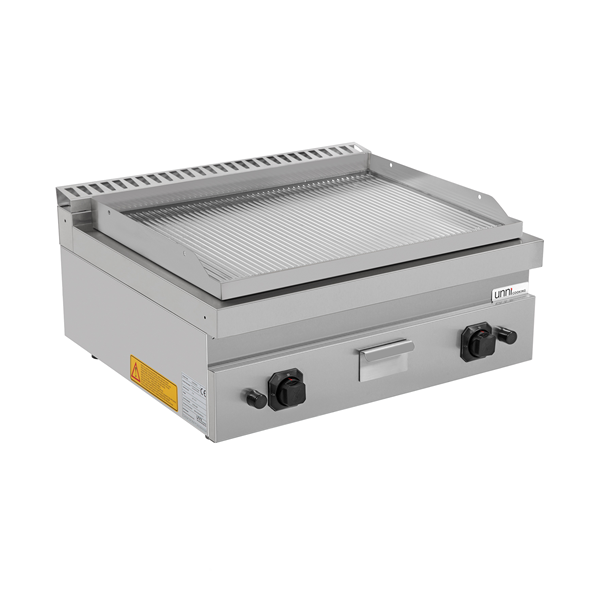 Grillplatte Gas â€“ Gerillt â€“ G70GP20B+G