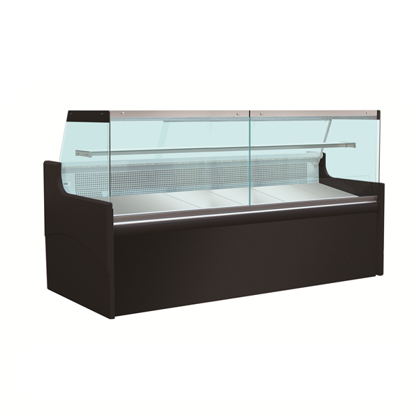 GekÃ¼hlte Fleischtheke â€“ 2480 mm mit Einzelregal